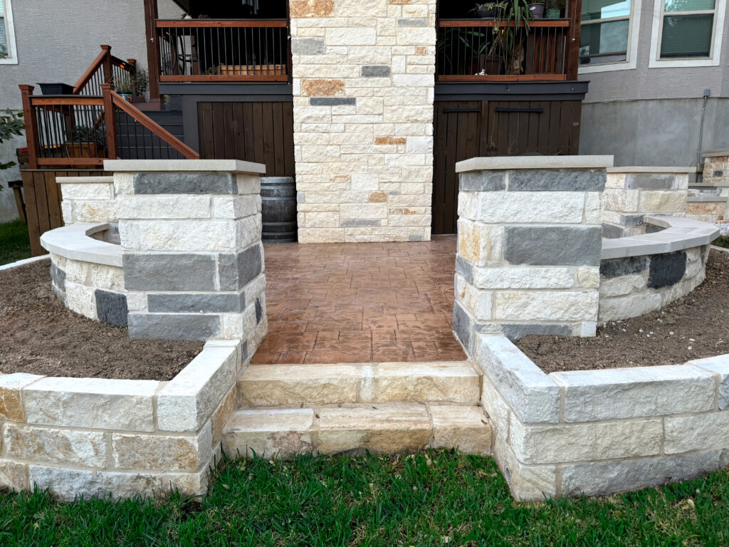 Patio & Deck Construction - Stone and tile deck